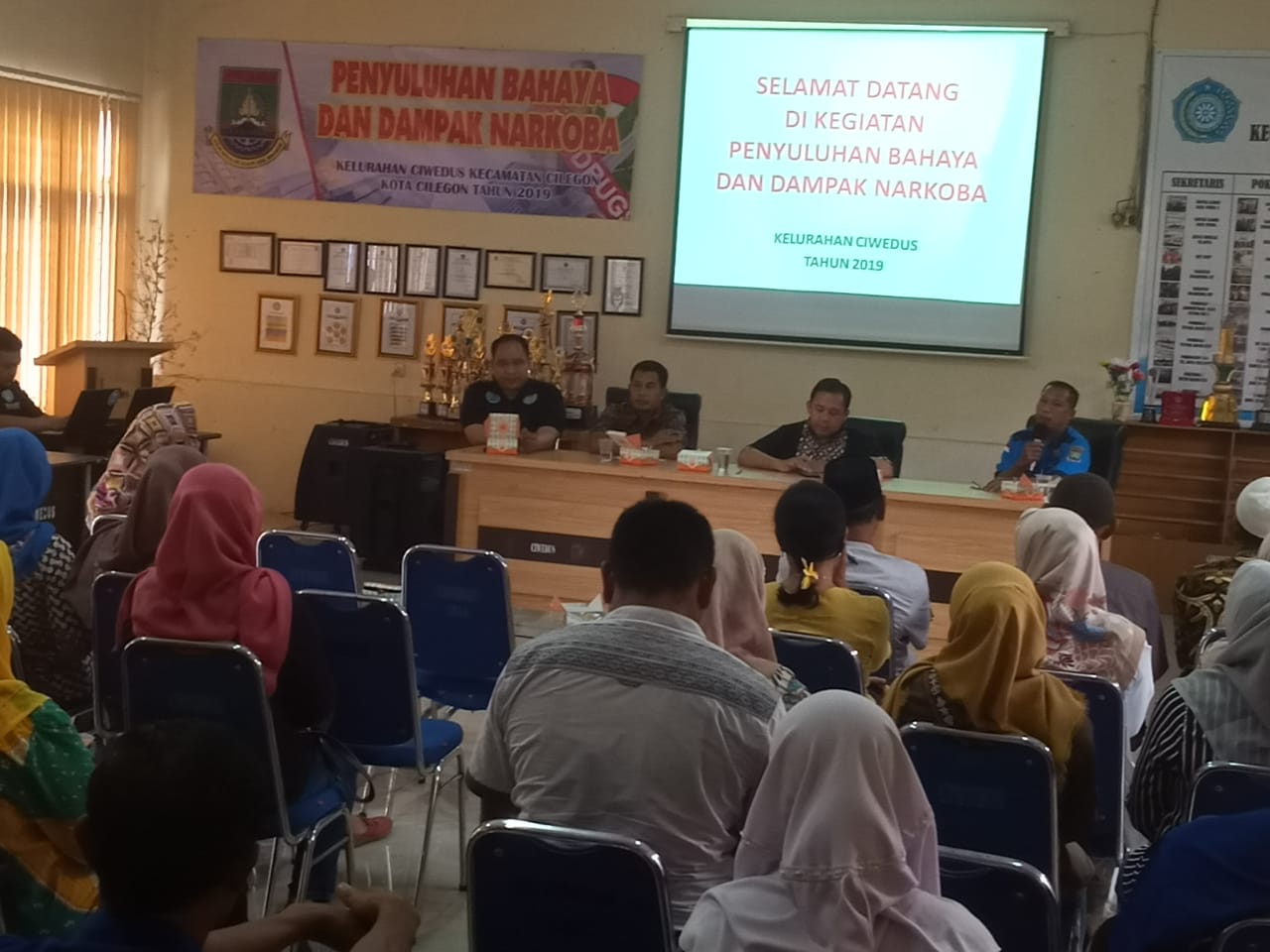 Siap Lawan Narkoba, Kelurahan Ciwedus Gelar Sosialisasi P4GN Siap Lawan Narkoba, Kelurahan Ciwedus Gelar Sosialisasi P4GN