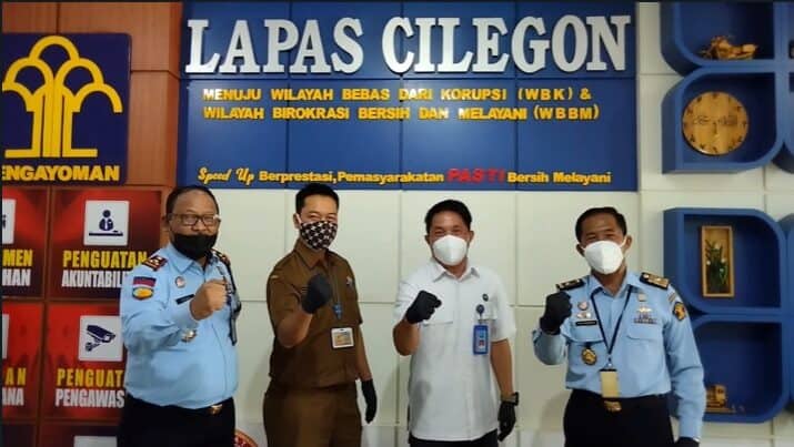 KOMITMEN WUJUDKAN LAPAS BERSINAR, BNN-LAPAS CILEGON JALIN KERJASAMA P4GN KOMITMEN WUJUDKAN LAPAS BERSINAR, BNN-LAPAS CILEGON JALIN KERJASAMA P4GN