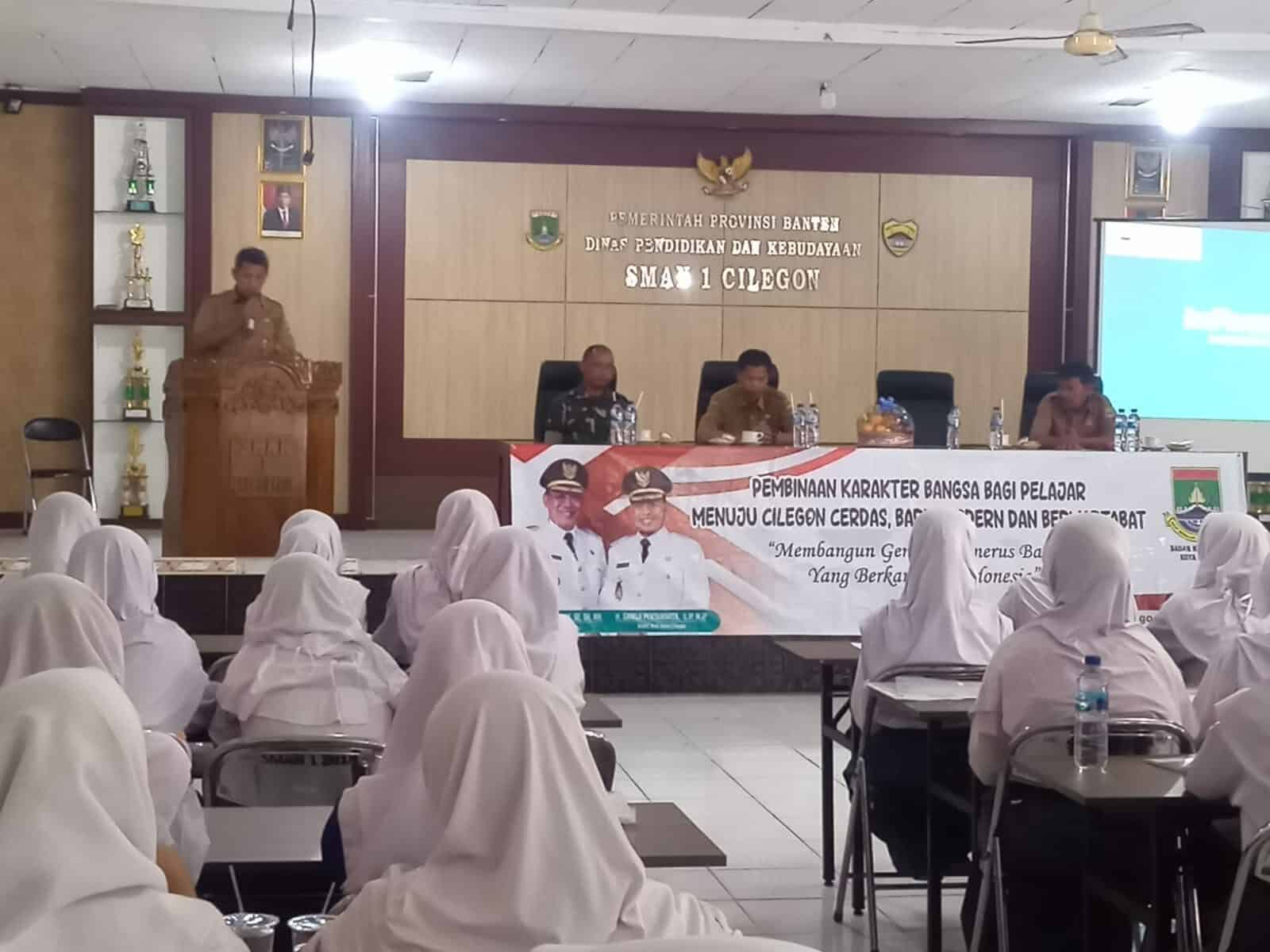 Seminar Pelajar Anti Narkoba SMA Negeri 1 Kota Cilegon