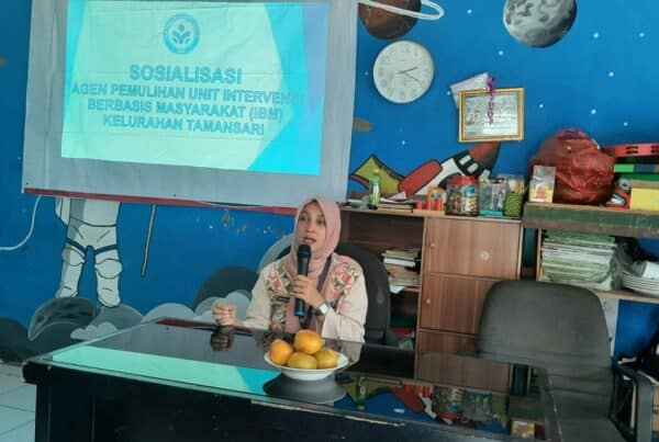 Sosialisasi Program IBM Bersama Agen Pemulihan di Lingkungan Bumi Waras, Tamansari – BNNK Cilegon