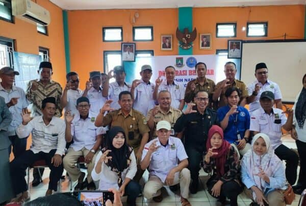 Sosialisasi Bahaya Narkoba dan Tes Urine Pegawai di Kel. Gunung Sugih – Deklarasi Bersih Narkoba