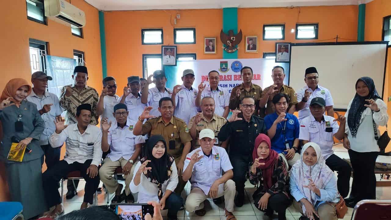 Sosialisasi Bahaya Narkoba dan Tes Urine Pegawai di Kel. Gunung Sugih – Deklarasi Bersih Narkoba