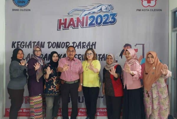 BNNK Cilegon Donor Darah – Rangkaian Kegiatan Hari Anti Narkotika Internasional